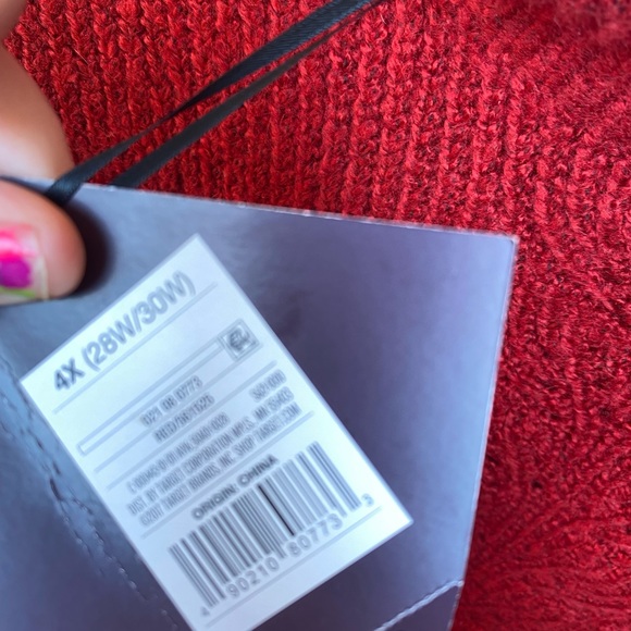 Target Ava and Aviv Chunky knitted sweater with balloon sleeve!! NWT - Picture 4 of 5